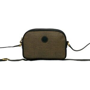 FENDI Black Leather Shoulder Bag